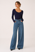 Freja High-Waisted Baggy Jeans