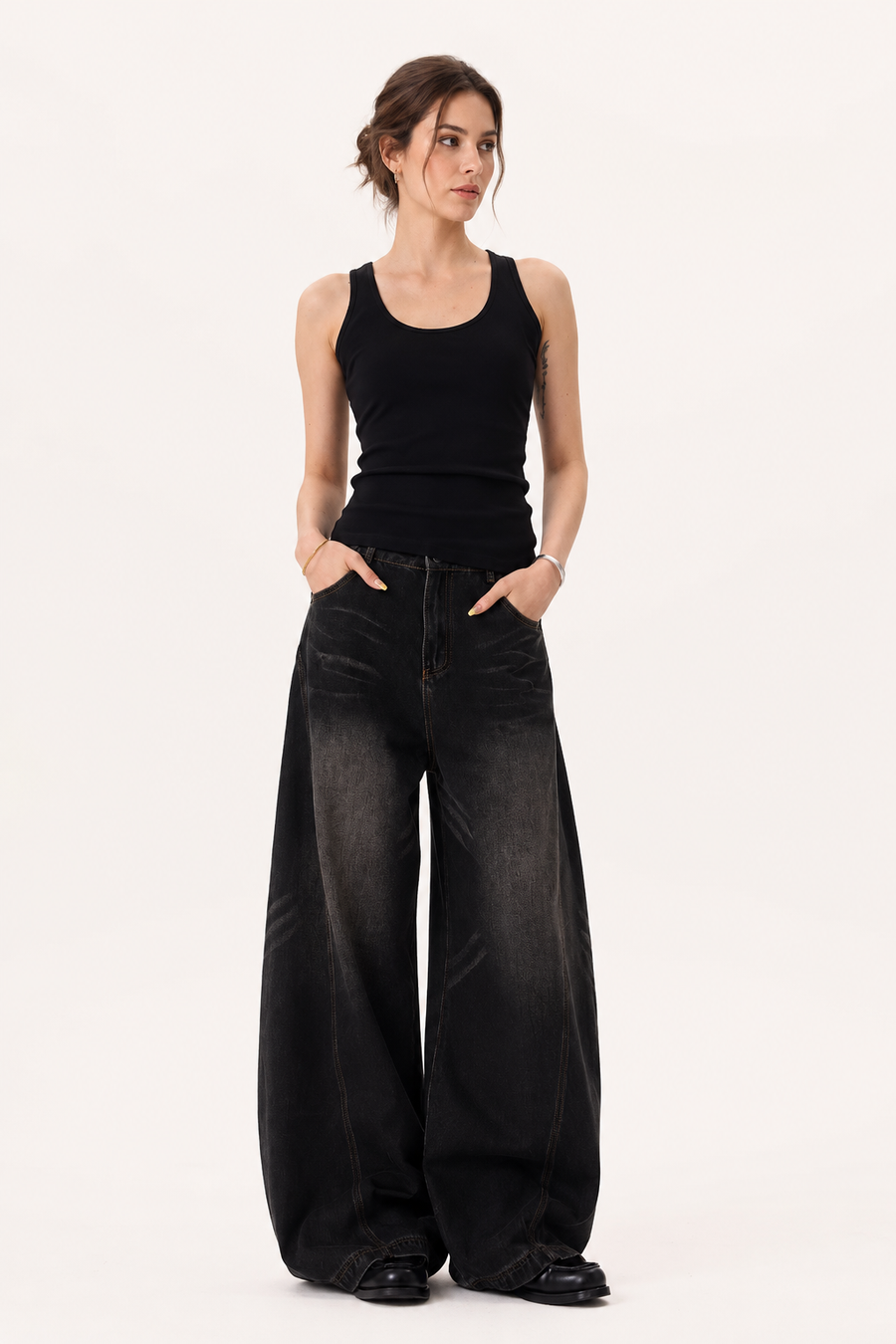 Liesel Extra Wide-Leg Baggy Jeans
