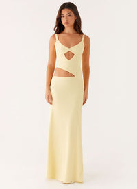 Jocelyn Maxi Dress Yellow