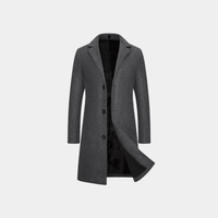 Rhys – Long Wool Coat