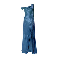 One Shoulder Ruched Sleeveless Sheath Formal Dress