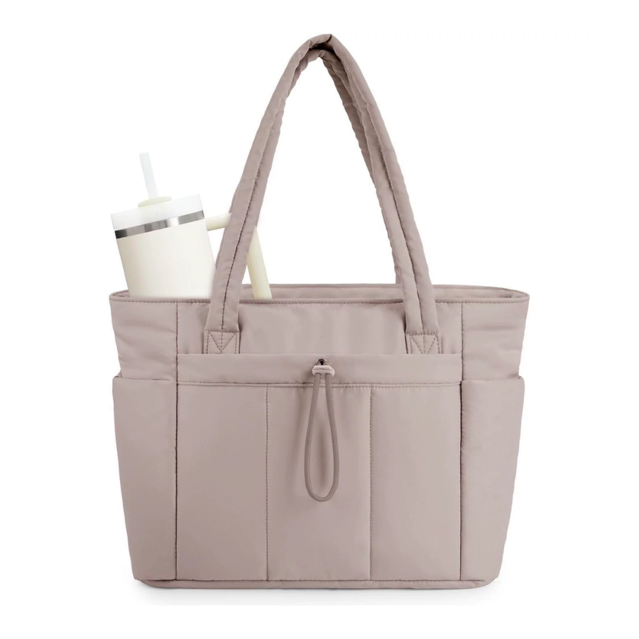 Dulcie - Quilted Large Capacity Tote Bag