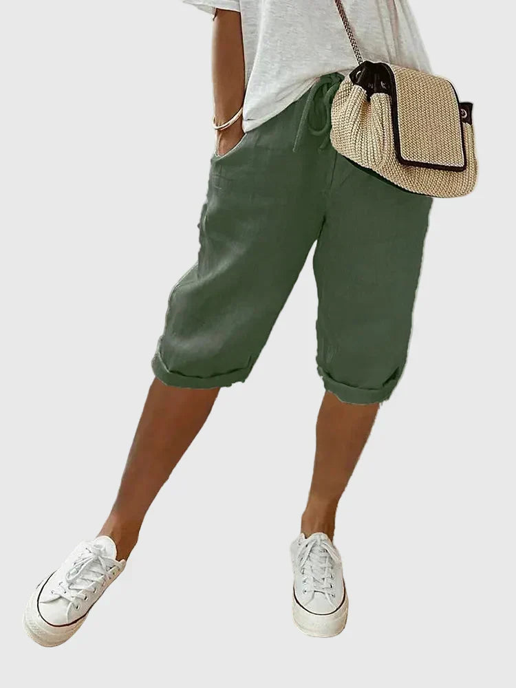 Keira – Soft Tailored Comfort Shorts