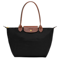 Fleur – Foldable Shopper Bag in Black
