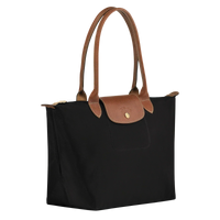 Fleur – Foldable Shopper Bag in Black
