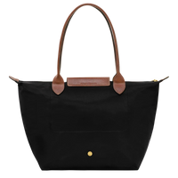 Fleur – Foldable Shopper Bag in Black
