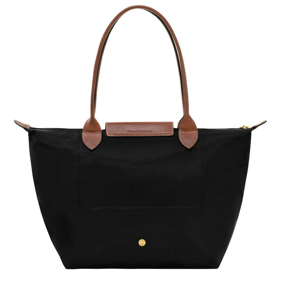 Fleur – Foldable Shopper Bag in Black