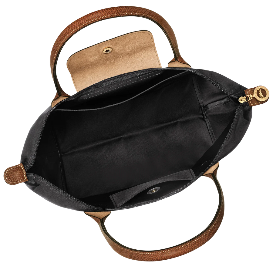 Fleur – Foldable Shopper Bag in Black
