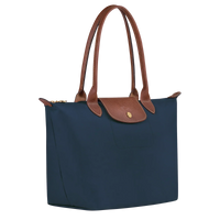 Eadie – Foldable Shopper Bag in Navy Blue