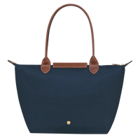 Eadie – Foldable Shopper Bag in Navy Blue