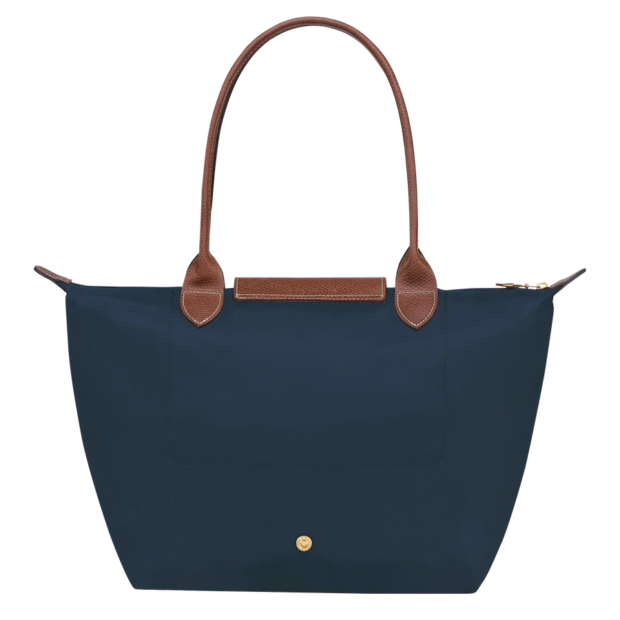Eadie – Foldable Shopper Bag in Navy Blue