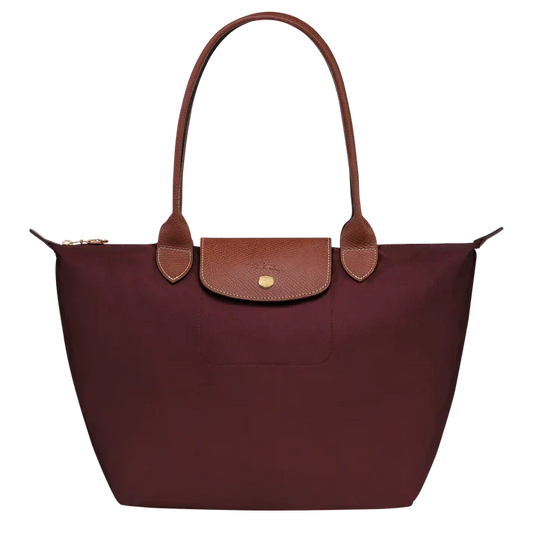 Liliana – Foldable Shopper Bag in Burgundy