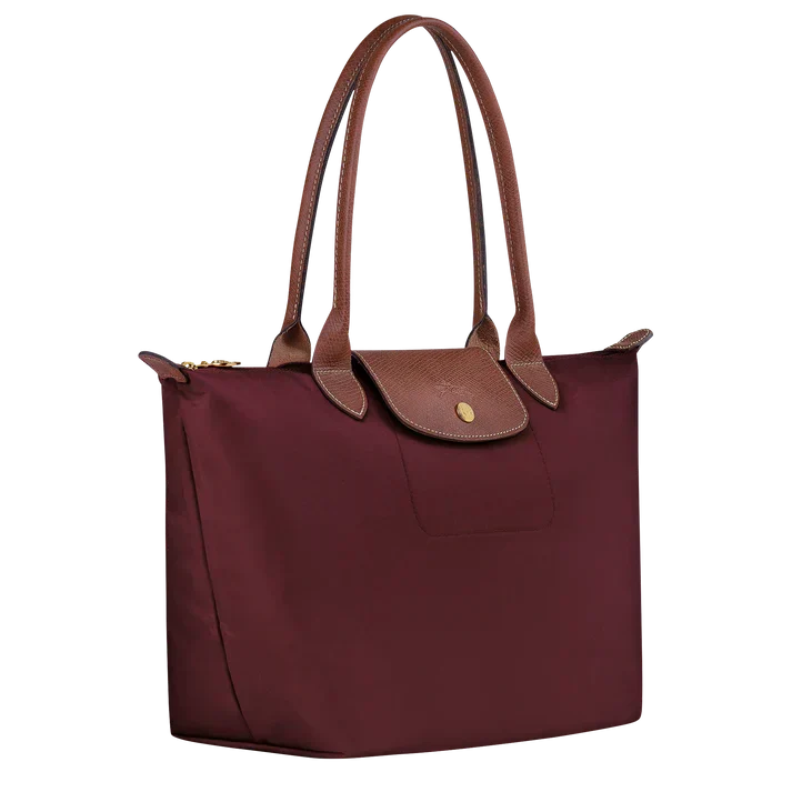 Liliana – Foldable Shopper Bag in Burgundy