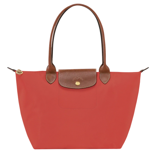 Clover – Foldable Shopper Bag in Tomato Red