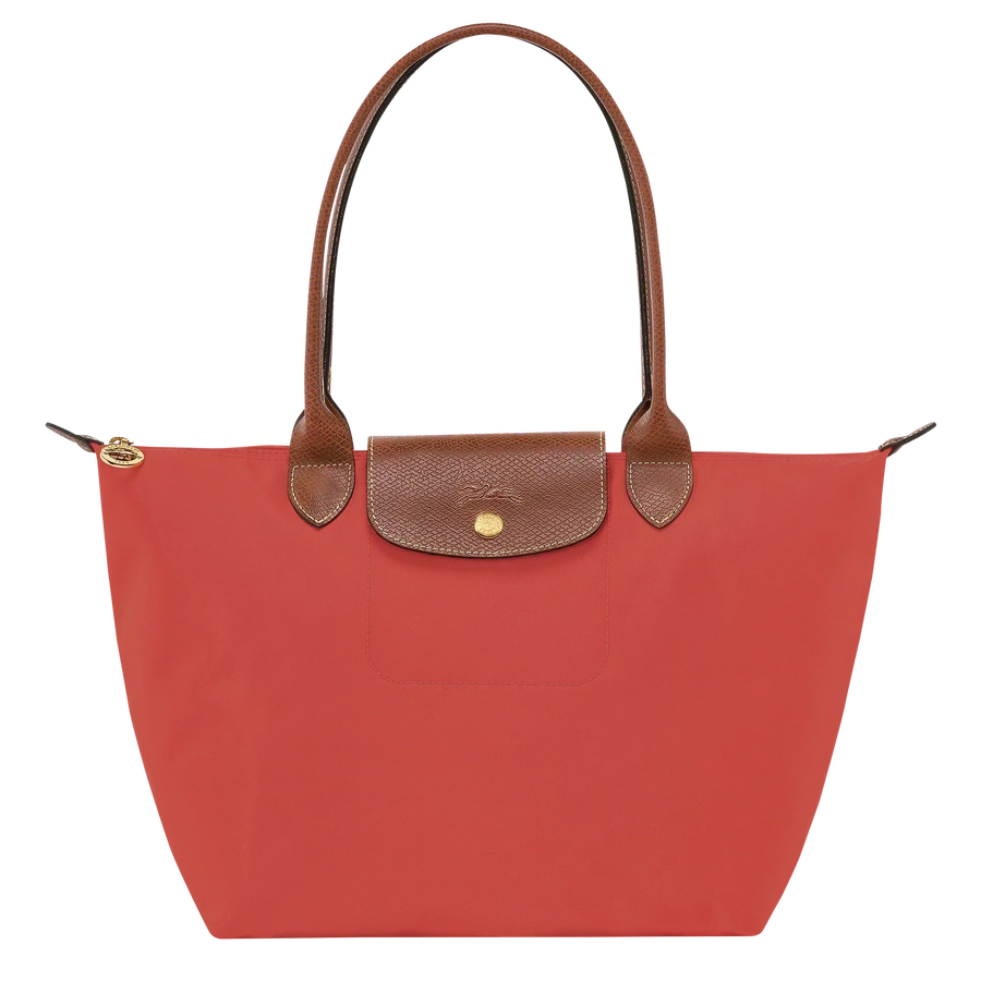 Clover – Foldable Shopper Bag in Tomato Red