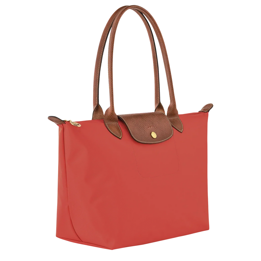 Clover – Foldable Shopper Bag in Tomato Red