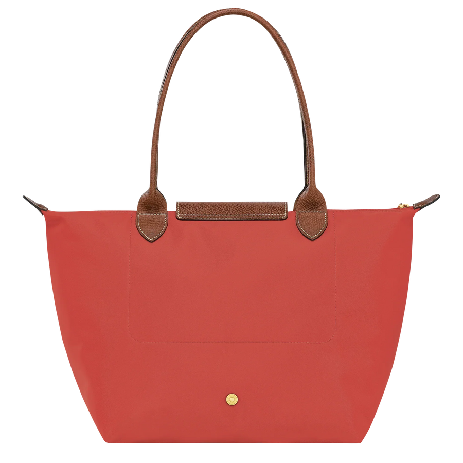 Clover – Foldable Shopper Bag in Tomato Red