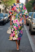Mabel – Elegant Floral Summer Dress