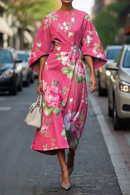 Mabel – Elegant Floral Summer Dress