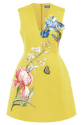 Briana Dress - Mustard