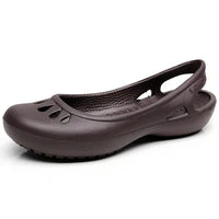 Penelope | Women's Comfortable Sandals Lightweight Waterproof Jelly Coffee