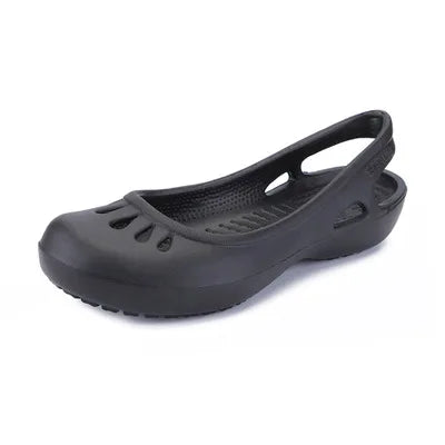 Penelope | Women's Comfortable Sandals Lightweight Waterproof Jelly Black