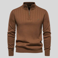 Roger | Premium Everyday Comfort Sweater Brown