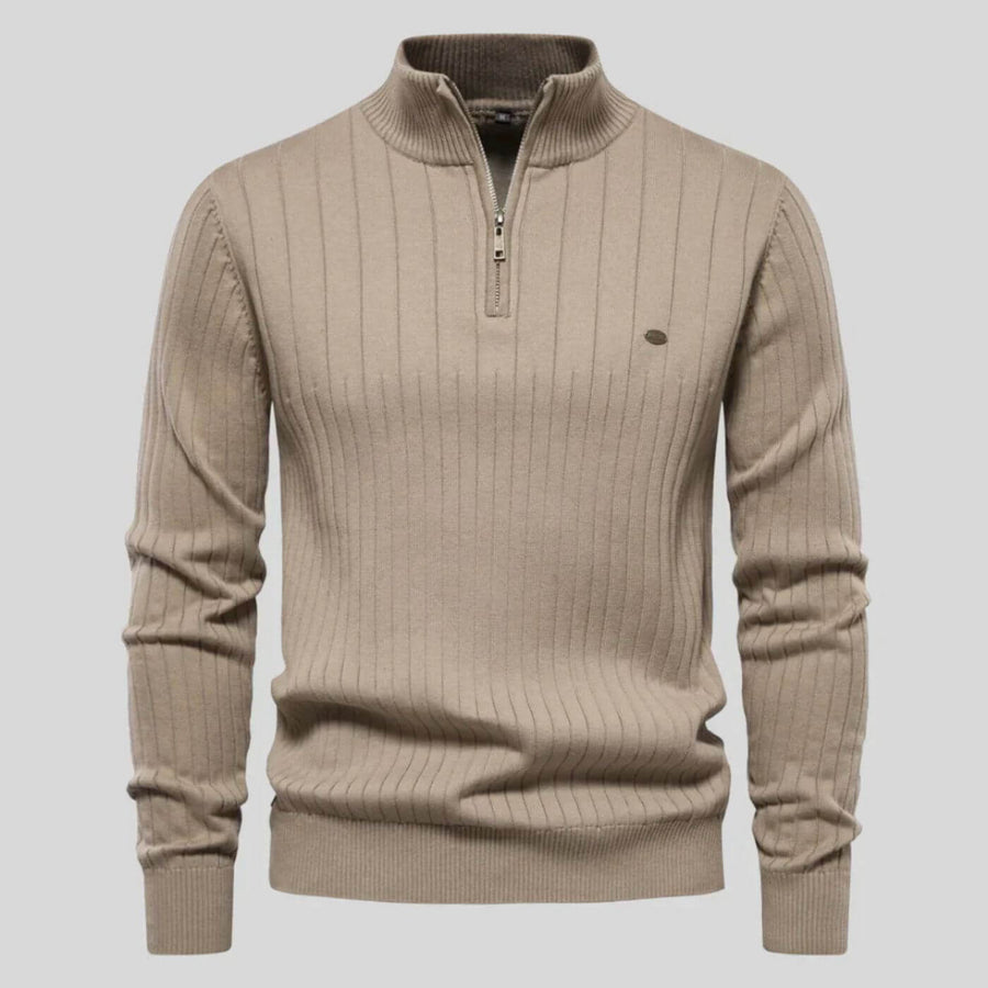 Roger | Premium Everyday Comfort Sweater Beige