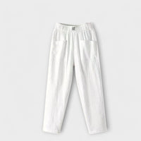 Maya - Elegant Pants White