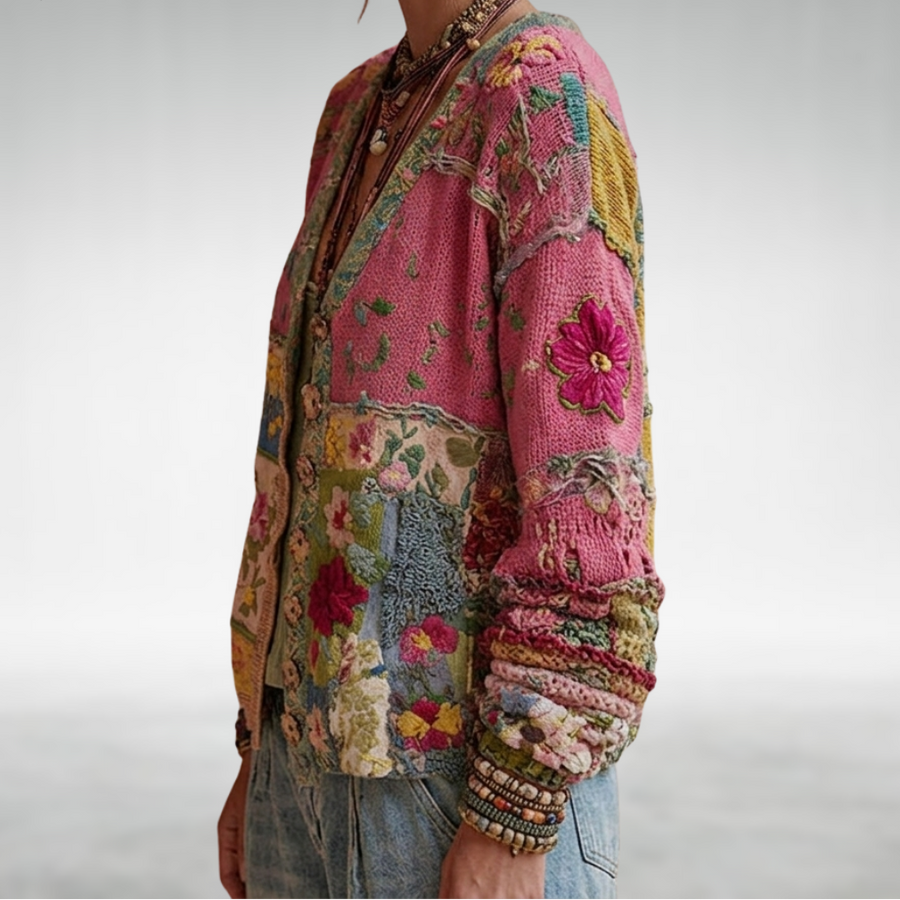 Davina – Boho Knit Jacket