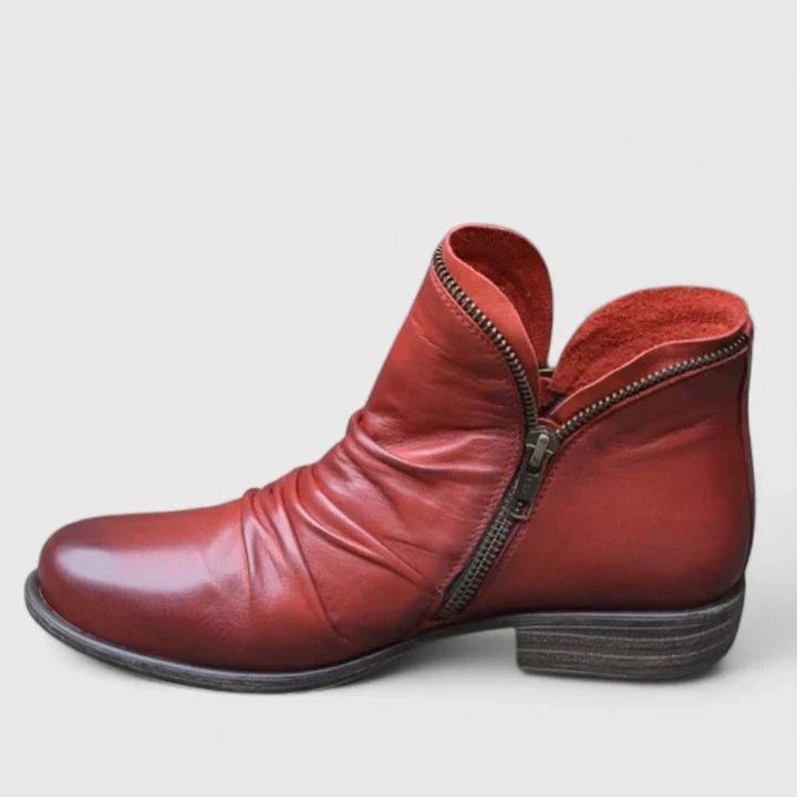 Myzareyah | Orthopedic Boots Red