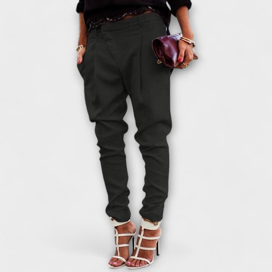 Mira - Elegant Trousers Black