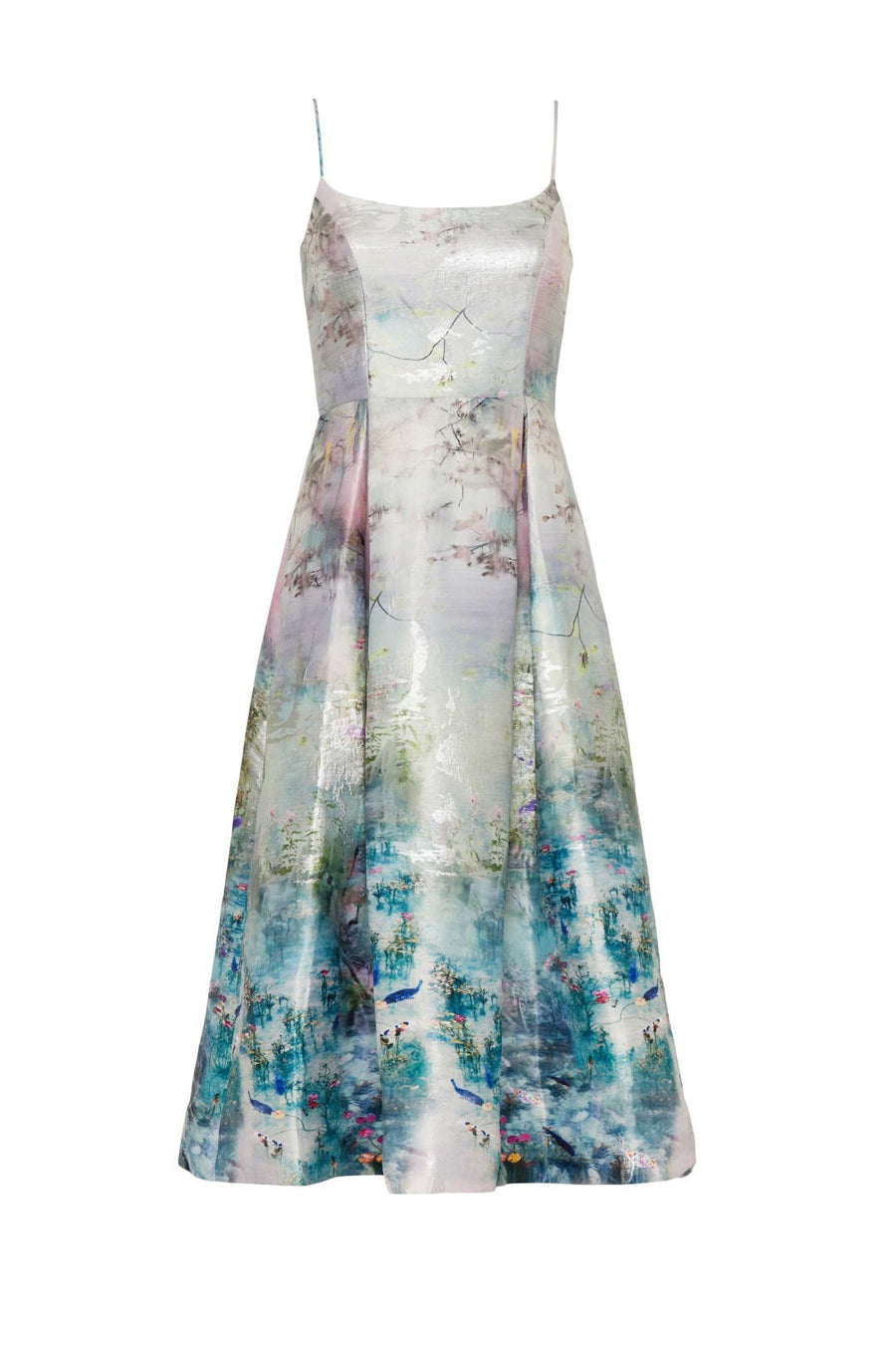 Monet Jacquard Midi Dress