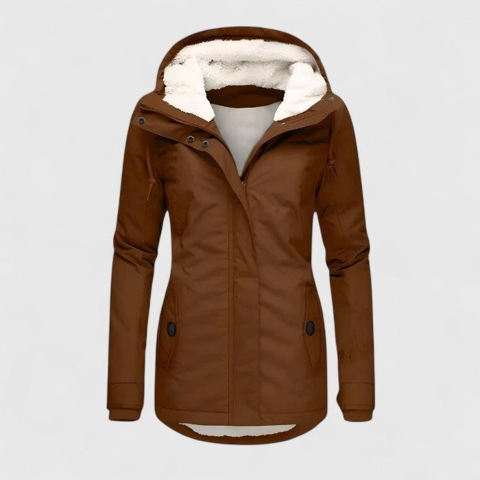 Kalyndrah | Sophisticated Coat Khaki