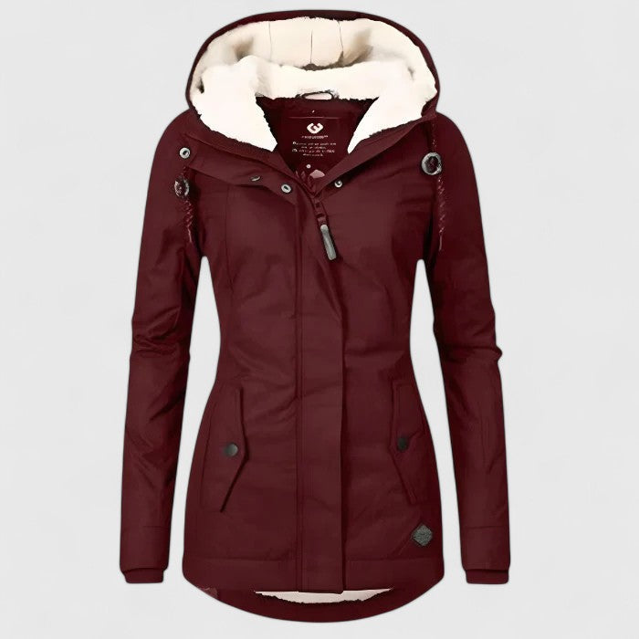 Kalyndrah | Sophisticated Coat Red