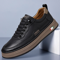 Cormac – Premium Leather Urban Sneakers with Cushioned Sole
