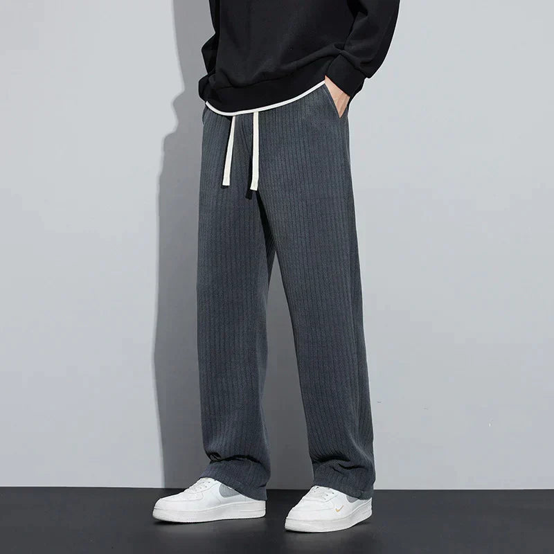 Ryan | Roman Velvet Pants. Gray