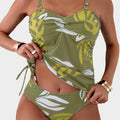 Yvaine - Bikini with Tropical Leaf Print