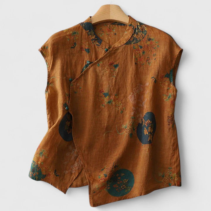 Shuvee | Elegant Top Brown