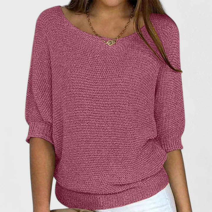 Kalyndrae | Comfortable Sweater Pink