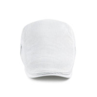 Grayson - Breathable Mesh Flat Cap