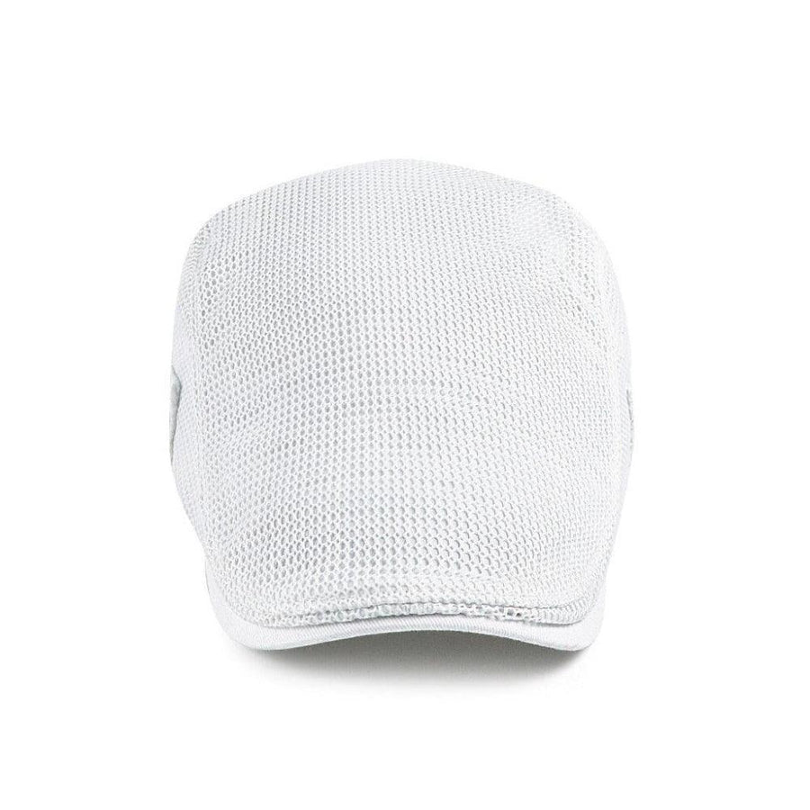 Grayson - Breathable Mesh Flat Cap
