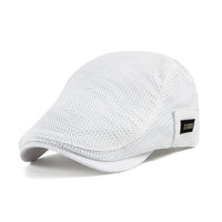 Grayson - Breathable Mesh Flat Cap