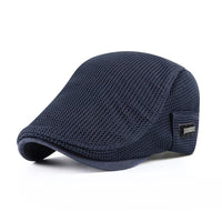 Grayson - Breathable Mesh Flat Cap