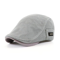 Grayson - Breathable Mesh Flat Cap