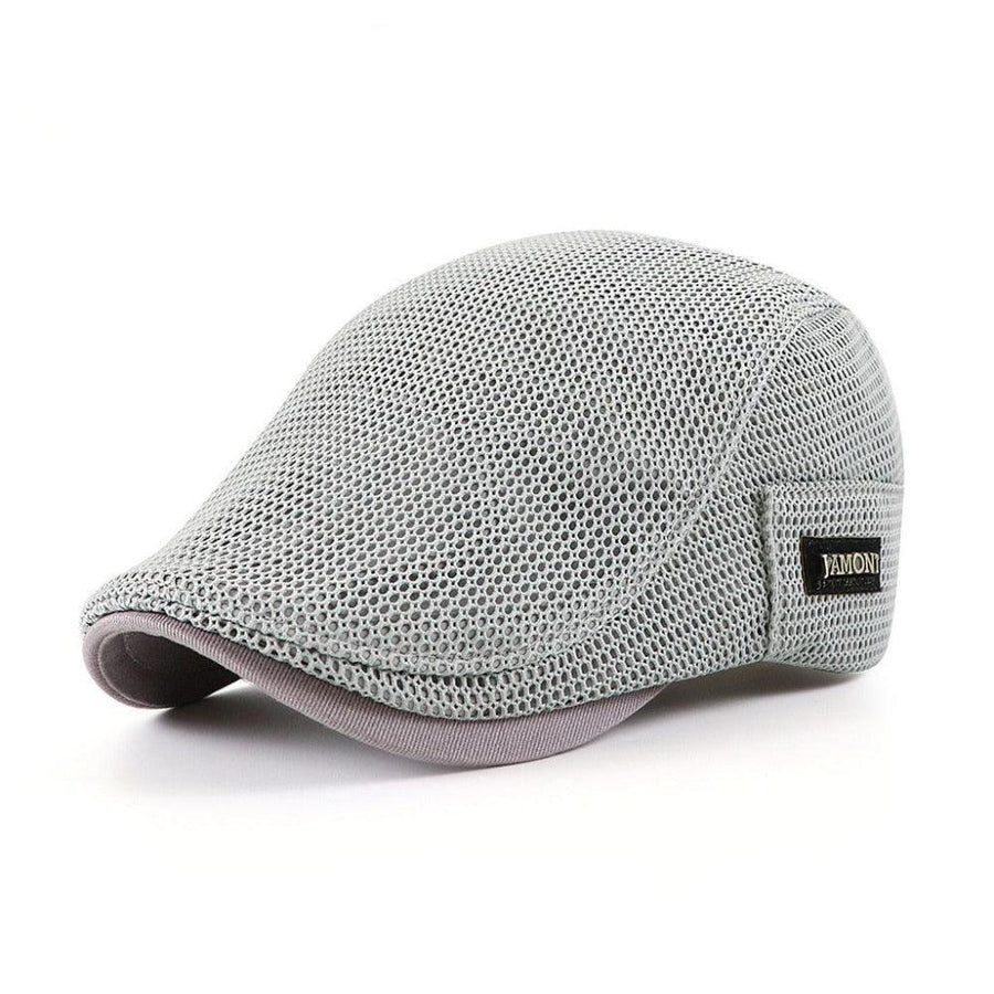Grayson - Breathable Mesh Flat Cap