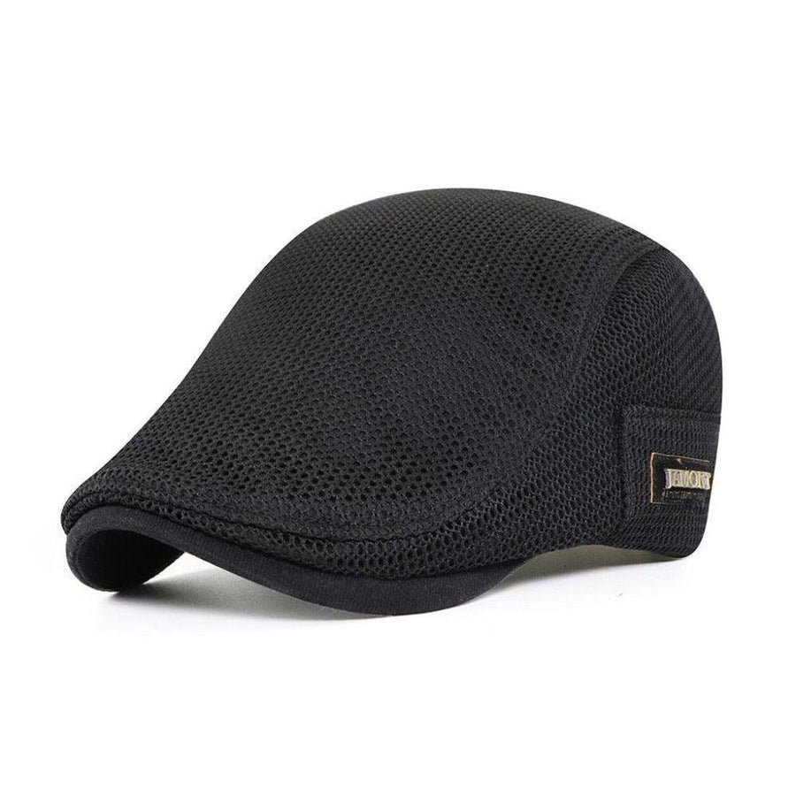 Grayson - Breathable Mesh Flat Cap
