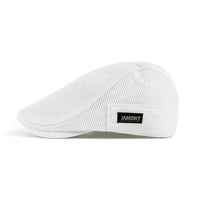 Grayson - Breathable Mesh Flat Cap