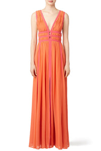 Sunset Pink Gladiator Gown