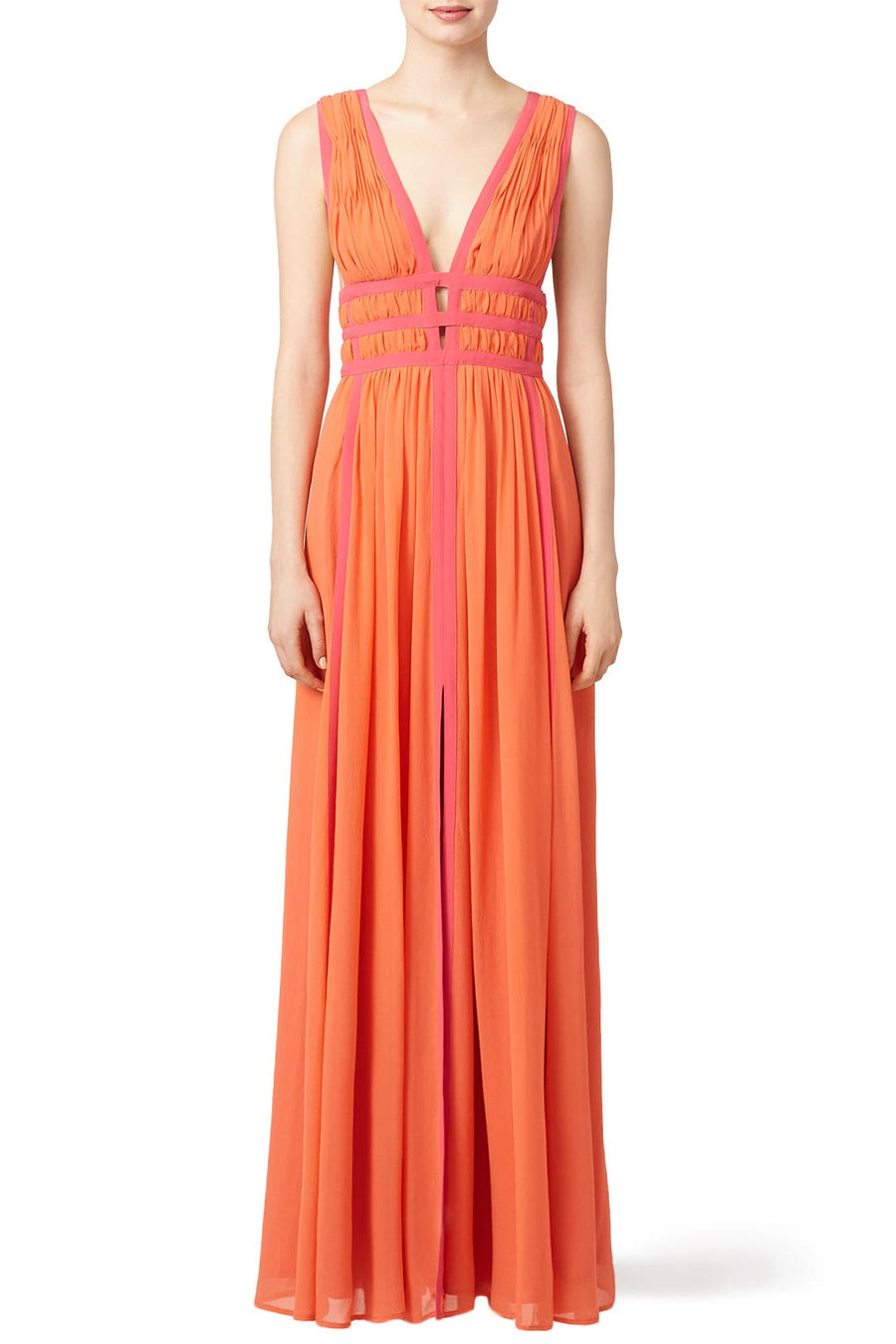 Sunset Pink Gladiator Gown